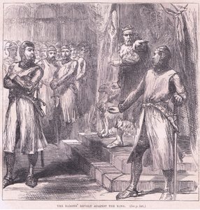The barons revolt against the king by Charles Ricketts